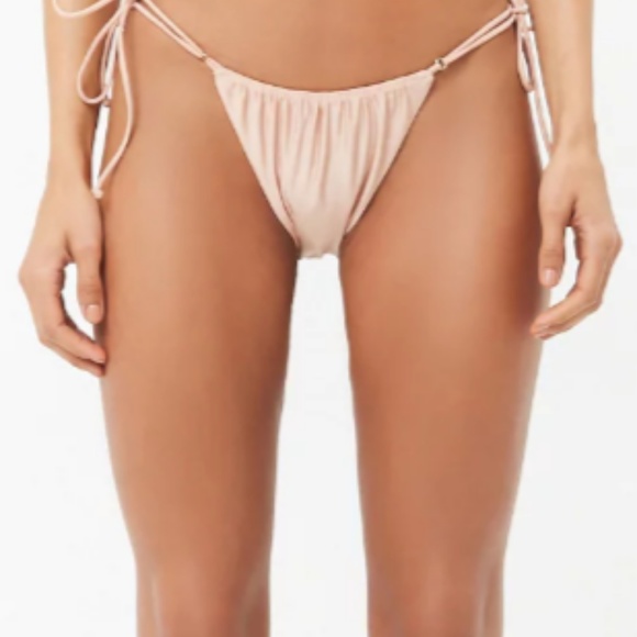 Drawstring Bikini Bottom - Picture 2 of 3